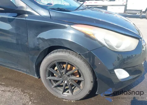 2012 Hyundai Elantra Limited из США, поврежденный, VIN 5NPDH4AE7CH120719